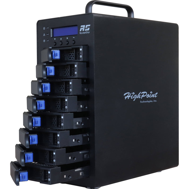 HighPoint RS6618V 8-Bay Thunderbolt 3 RAID Enclosure