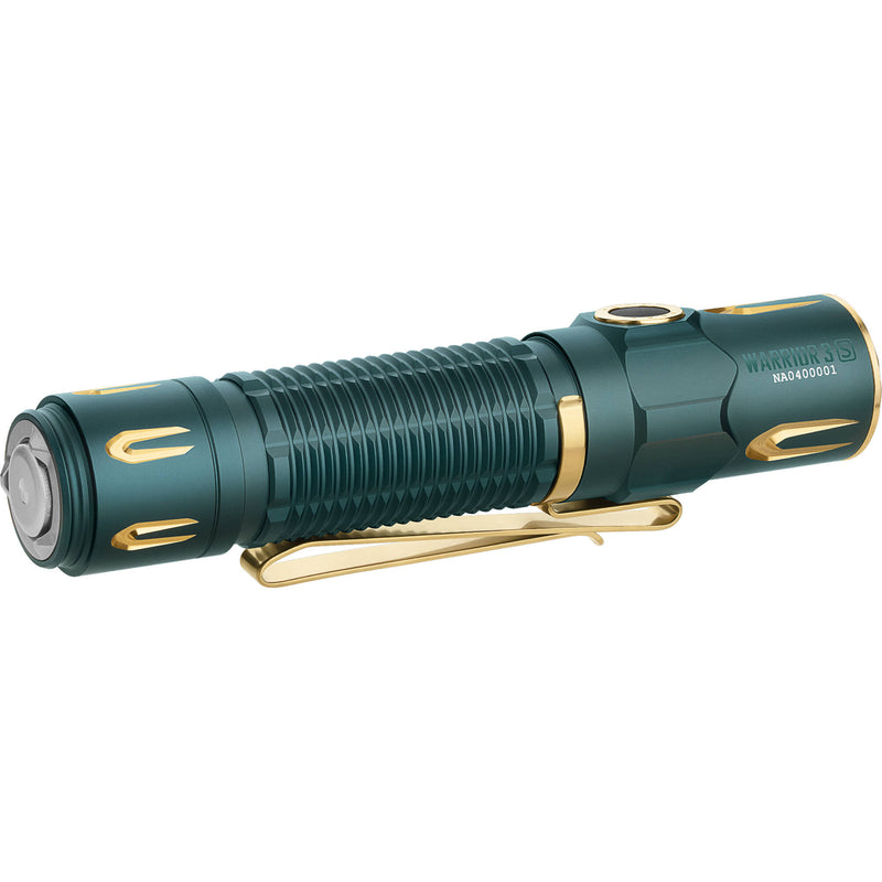 Olight Warrior 3S Rechargeable Flashlight (Dream Blue)