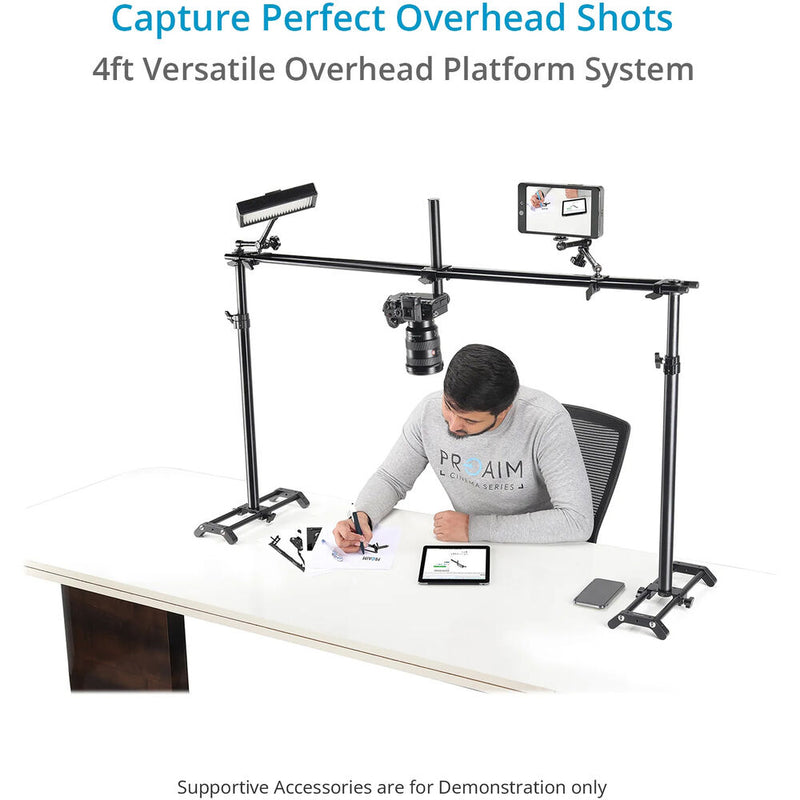 Proaim Versatile Overhead Camera and Smartphone Platform System