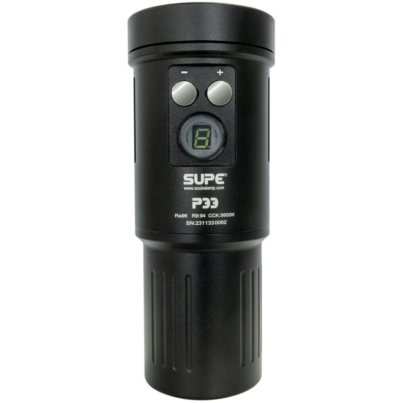 Scubalamp P33 Compact Focus Light (Black)