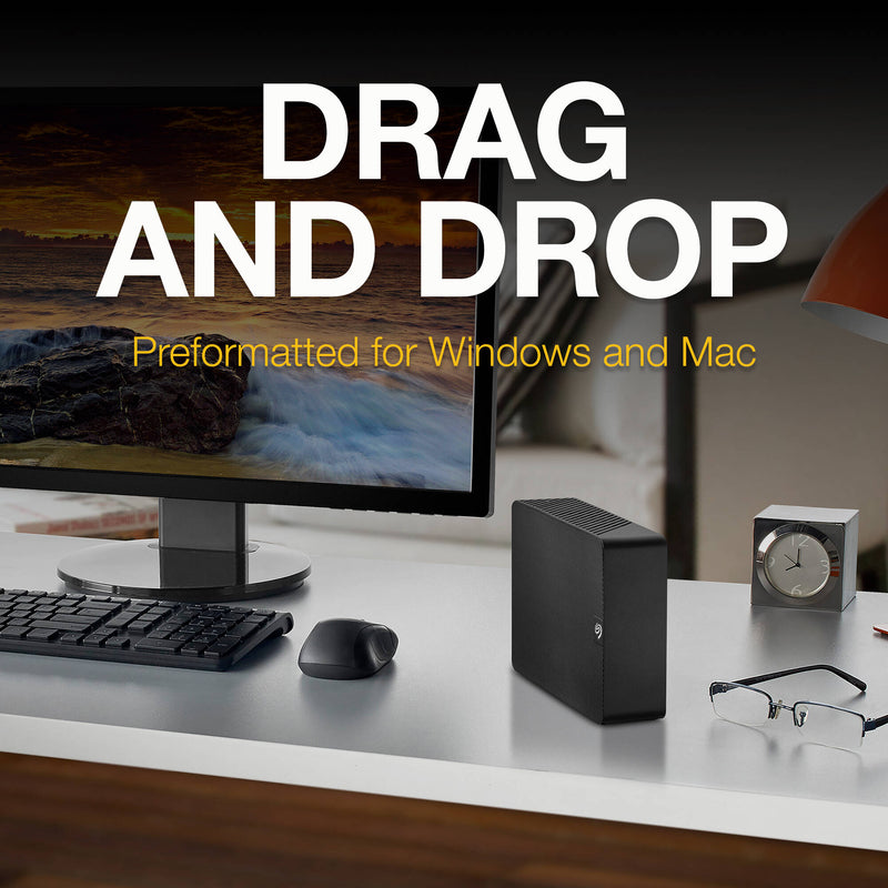 Seagate 20TB Expansion Desktop USB 3.0 External Hard Drive