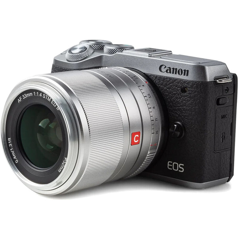 Viltrox AF 33mm f/1.4 M Lens for Canon EF-M (Black)