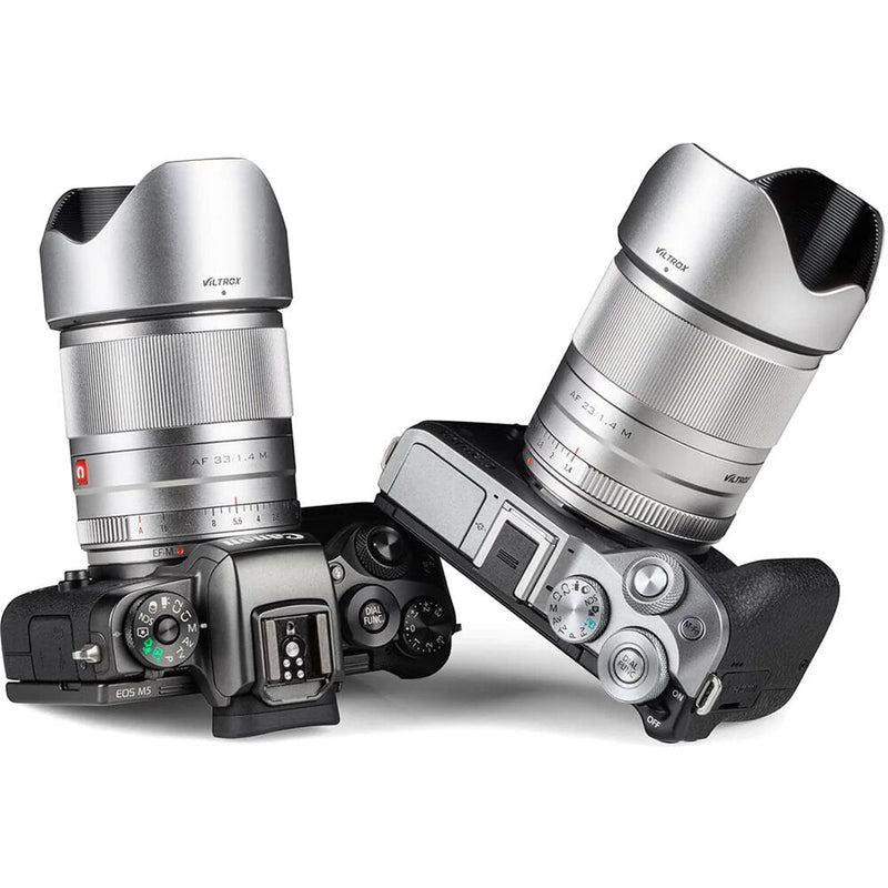 Viltrox AF 33mm f/1.4 M Lens for Canon EF-M (Black)