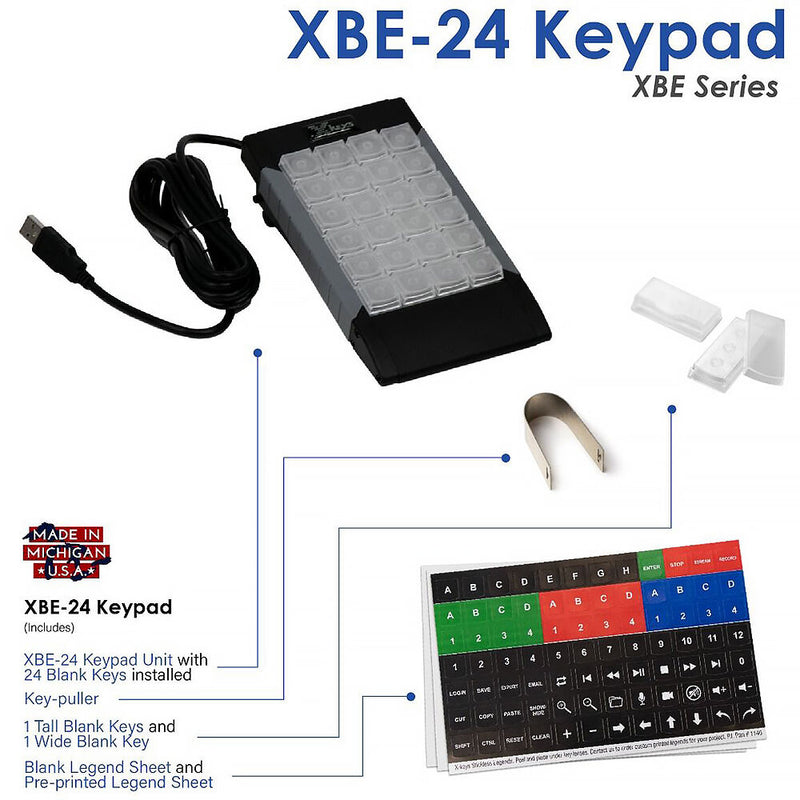 X-keys XBE-24 Keypad