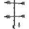 Rocstor ErgoReach EP5 Premium Quad Monitor Pole Mount