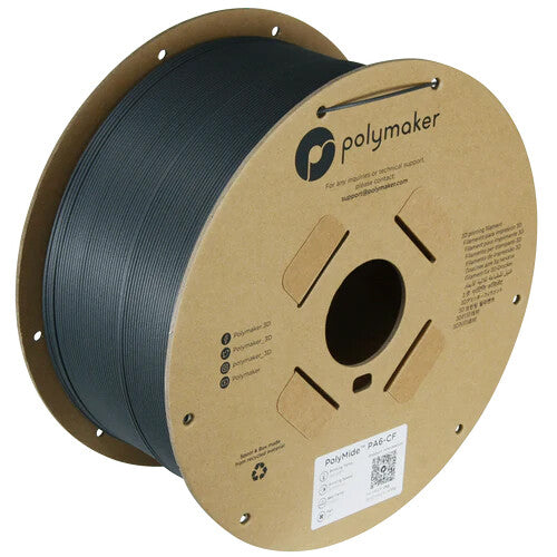 Polymaker 1.75mm PolyMide PA6-GF Filament (500g, Gray)