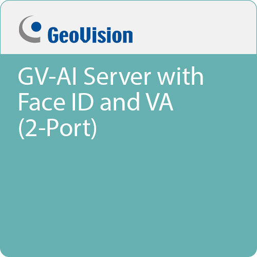 GEOVISION GV-AI Server with Face ID and VA (2-Port)