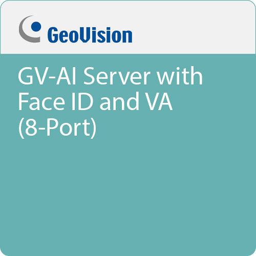 GEOVISION GV-AI Server with Face ID and VA (8-Port)