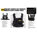 RoboCup Chest Harness Vest Organizer with Silent Storage Pocket