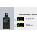 CKMOVA Vocal M V3 Wireless Plug-On Microphone/Recorder System for Cameras and Mobile Devices (535 to 585 MHz)