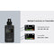 CKMOVA Vocal M V3 Wireless Plug-On Microphone/Recorder System for Cameras and Mobile Devices (535 to 585 MHz)
