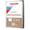 Toshiba 16TB N300 7200 rpm SATA III 3.5" Internal NAS HDD