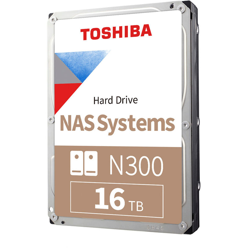 Toshiba 16TB N300 7200 rpm SATA III 3.5" Internal NAS HDD