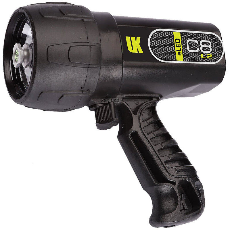 Underwater Kinetics C8 eLED L2 Dive Light (Black, Batteries Not Included)