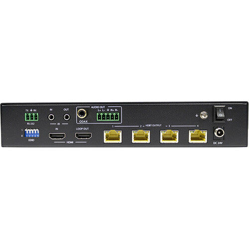 Alfatron 1x4 4K HDBaseT Distribution Amplifier