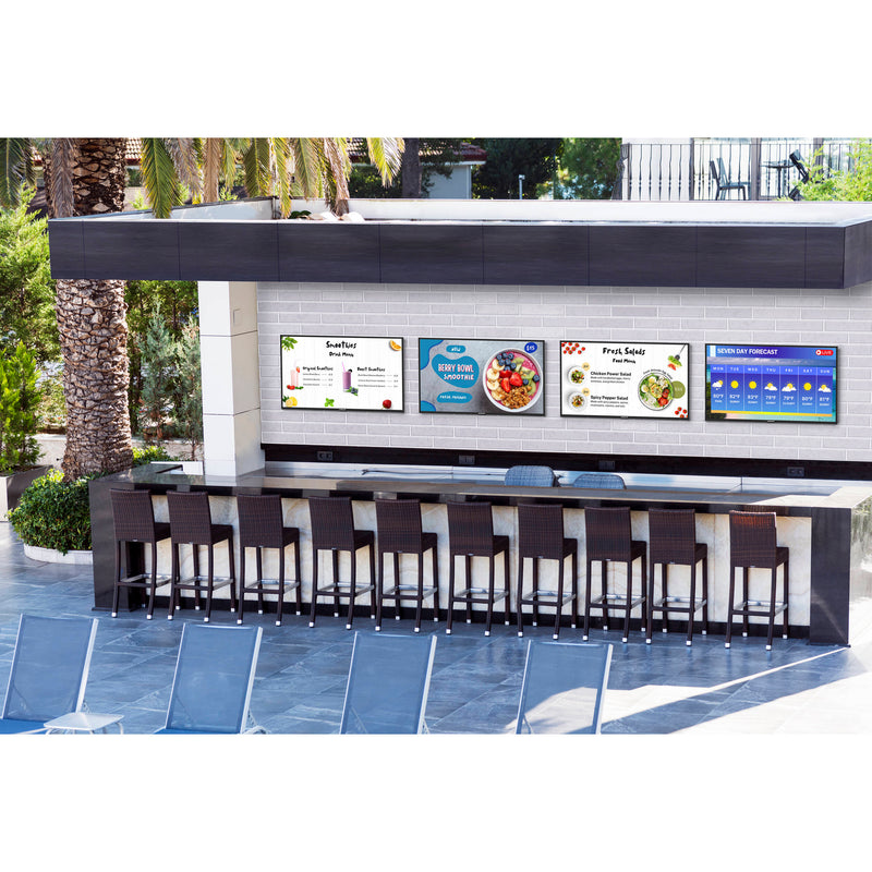 Peerless-AV Neptune Full Sun 55" 4K HDR Smart LED Outdoor TV