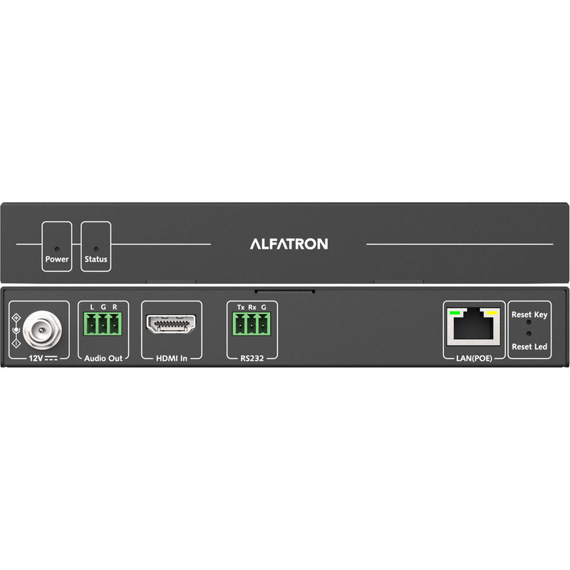 Alfatron UHD 4K30 AV-over-IP Encoder with RS-232 Control