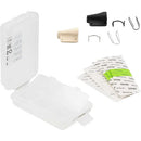 Sennheiser ME 2 Omnidirectional Lavalier Microphone with Mic Hiding Kit (Black/White)