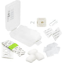 RODE Wireless GO II Single Wireless Microphone System/Recorder with Lavalier GO & Hiding Kit (2.4 GHz, White)