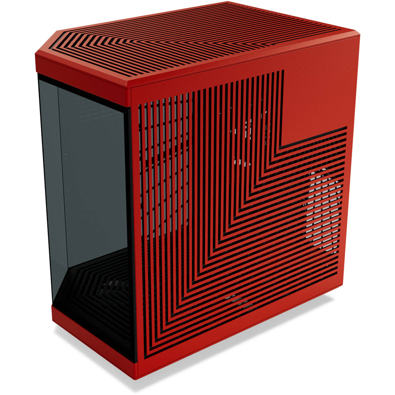 HYTE Y70 Mid-Tower Case (Red and Black)