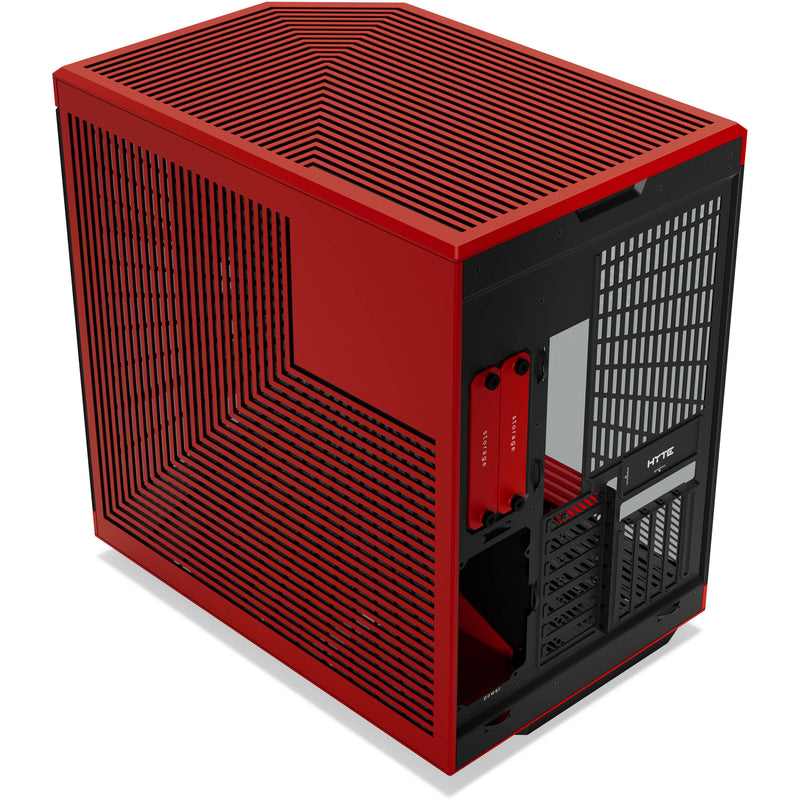 HYTE Y70 Mid-Tower Case (Red and Black)