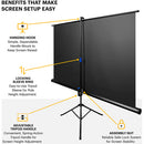 Kodak 60" 16:9 Tripod Projector Screen