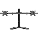 Rocstor ErgoReach EP2 Premium Pole Mount Dual-Screen Monitor Stand
