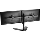 Rocstor ErgoReach EP2 Premium Pole Mount Dual-Screen Monitor Stand