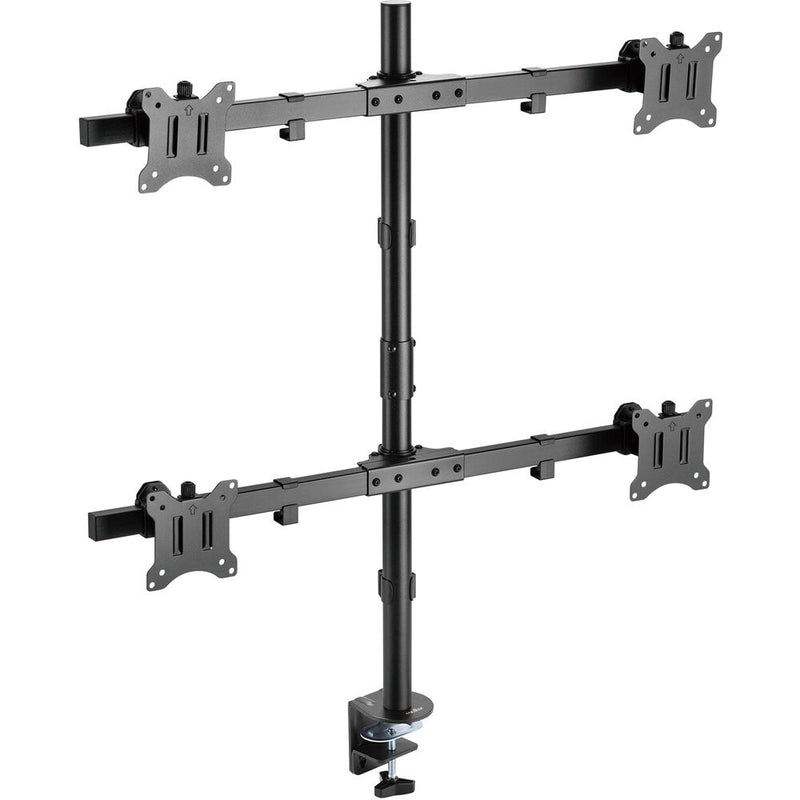 Rocstor ErgoReach EP5 Premium Quad Monitor Pole Mount