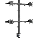 Rocstor ErgoReach EP5 Premium Quad Monitor Pole Mount
