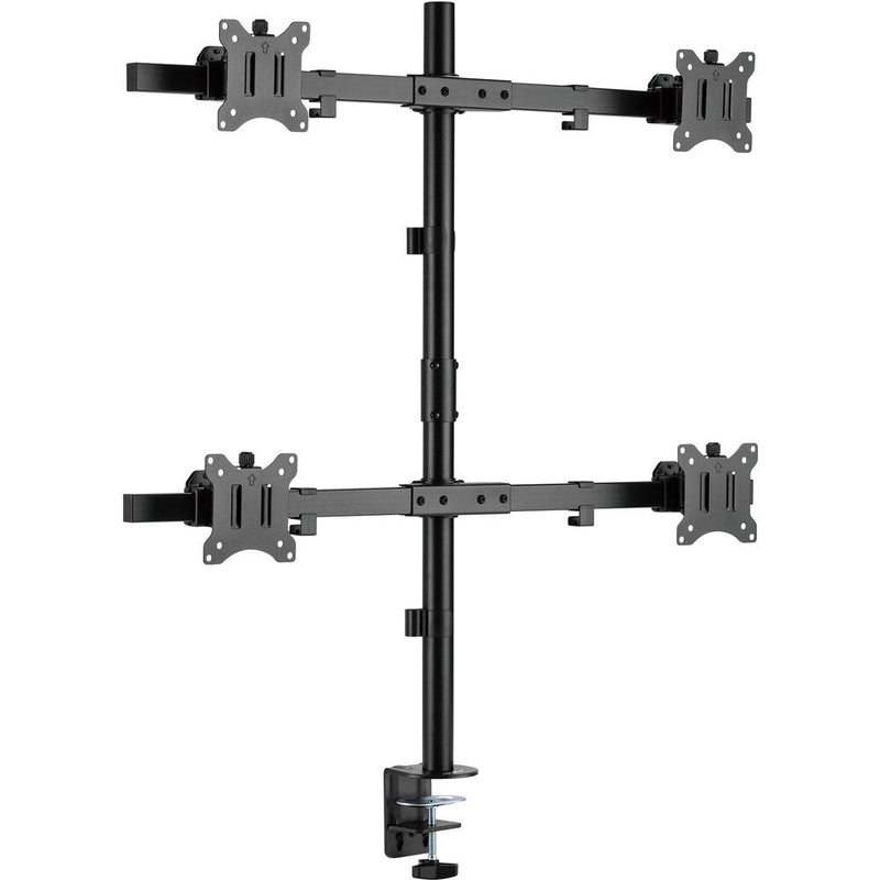 Rocstor ErgoReach EP5 Premium Quad Monitor Pole Mount