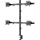 Rocstor ErgoReach EP5 Premium Quad Monitor Pole Mount