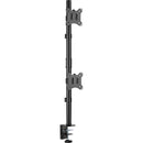 Rocstor ErgoReach EP6 Premium Dual Screen Monitor Mount with C-Clamp & Grommet