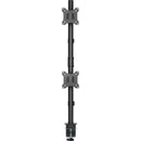Rocstor ErgoReach EP6 Premium Dual Screen Monitor Mount with C-Clamp & Grommet