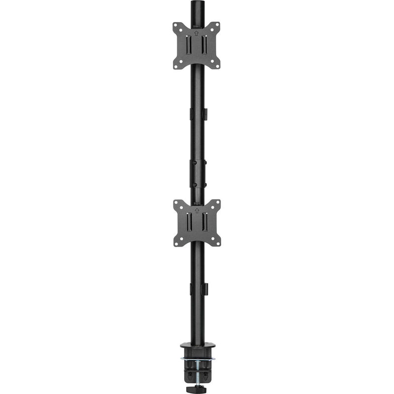 Rocstor ErgoReach EP6 Premium Dual Screen Monitor Mount with C-Clamp & Grommet