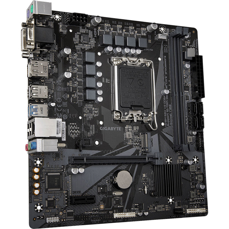 Gigabyte H610M S2H V2 DDR4 LGA 1700 Micro-ATX Motherboard