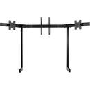 Next Level Racing Elite Freestanding Triple Monitor Stand (Black)