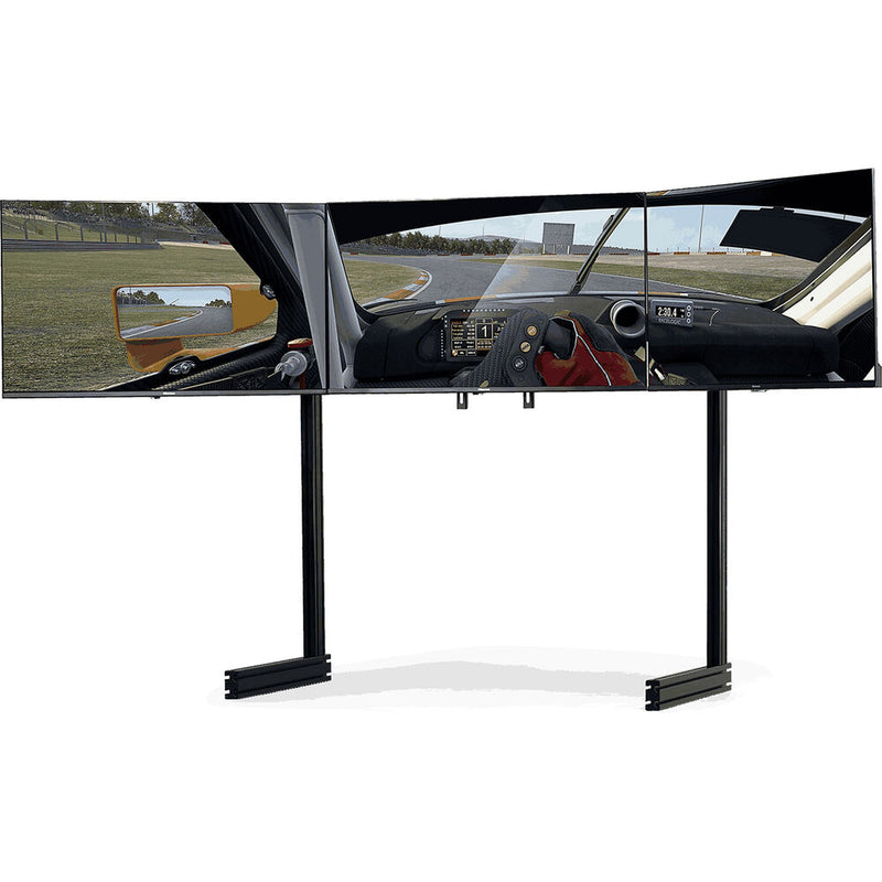 Next Level Racing Elite Freestanding Triple Monitor Stand (Black)