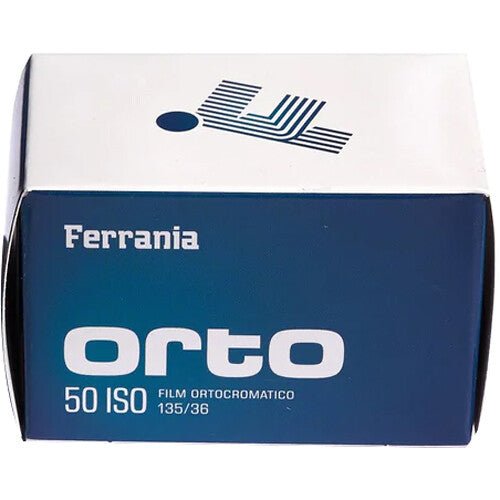 Ferrania Orto 50 ISO Orthochromatic Film (35mm Roll, 36 Exposures)