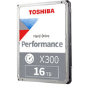 Toshiba 16TB X300 Performance 3.5" CMR Internal Hard Drive