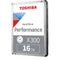 Toshiba 16TB X300 Performance 3.5" CMR Internal Hard Drive
