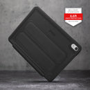 ZAGG Rugged Book Wireless Keyboard & Case for 10.9" Apple iPad 10th Gen (Black)
