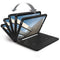 ZAGG Rugged Book Wireless Keyboard & Case for 10.9" Apple iPad 10th Gen (Black)