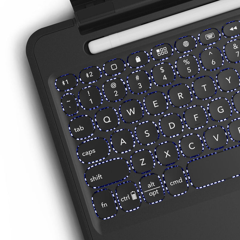 ZAGG Rugged Book Wireless Keyboard & Case for 10.9" Apple iPad 10th Gen (Black)