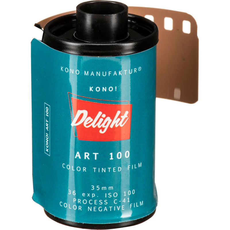 KONO Delight Art 100 Color Negative Film (35mm Roll Film, 36 Exposures, Expired 03/2024)