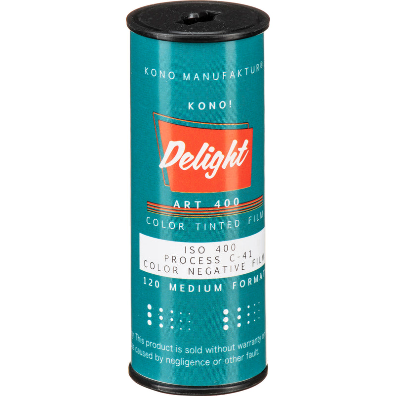 KONO Delight Art 400 Color Negative Film (120 Roll Film, Expired 04/2024)