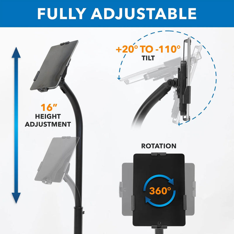 Mount-It! Anti-Theft Tablet Floor Stand