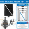 Mount-It! Anti-Theft Tablet Countertop Kiosk Stand