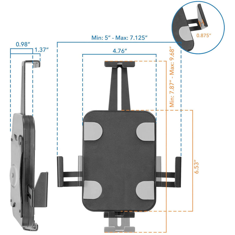 Mount-It! Anti-Theft Tablet Wall Mount