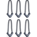 WANDRD WORRYLESS Locking Zipper Puller (Aegean Blue, 6-Pack)